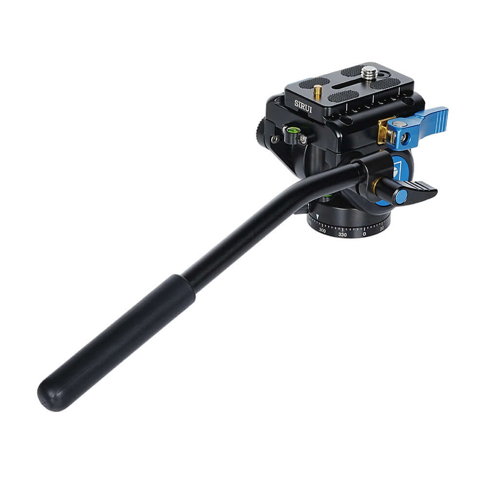 SIRUI ET-1204 Carbon Fiber Tripod with video head VA-5X 7