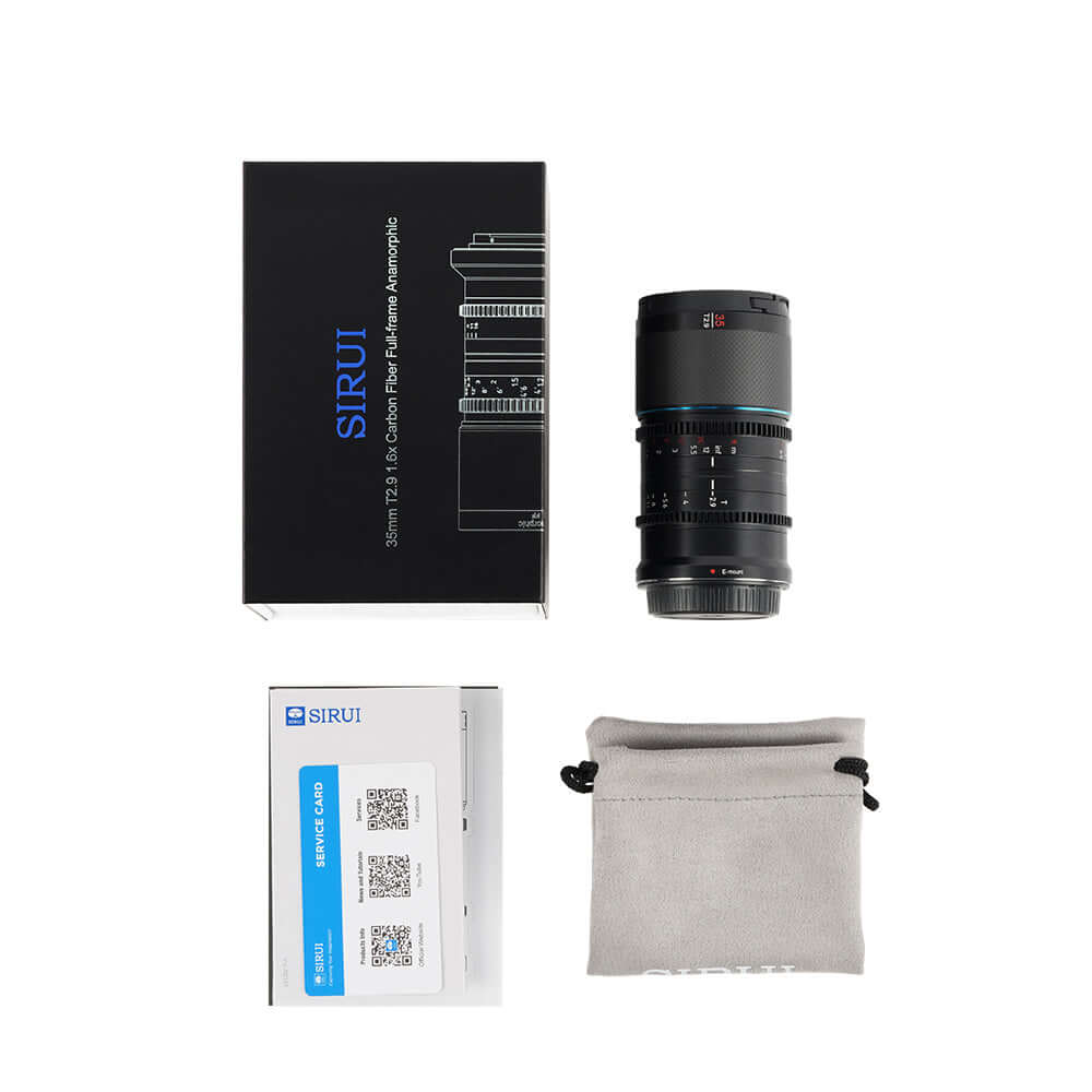 SIRUI Saturn 35mm Full-frame Carbon Fiber Anamorphic Lens 8