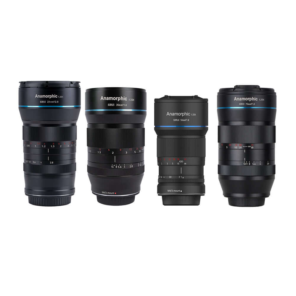 SIRUI 75mm F1.8 1.33X APS-C Anamorphic Lens 3