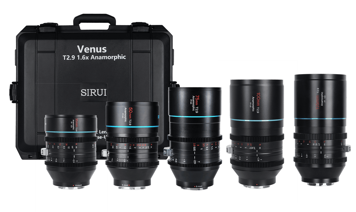 SIRUI Venus 35mm /100mm 1.6x Full-Frame Anamorphic Lenses 11