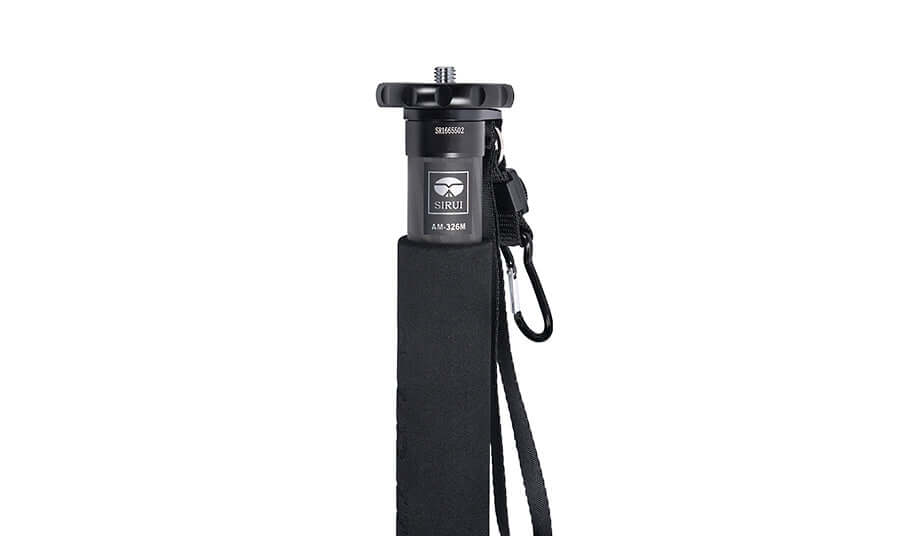 SIRUI AM-326M Carbon Fibre Monopod with Carabiner and Compass 2