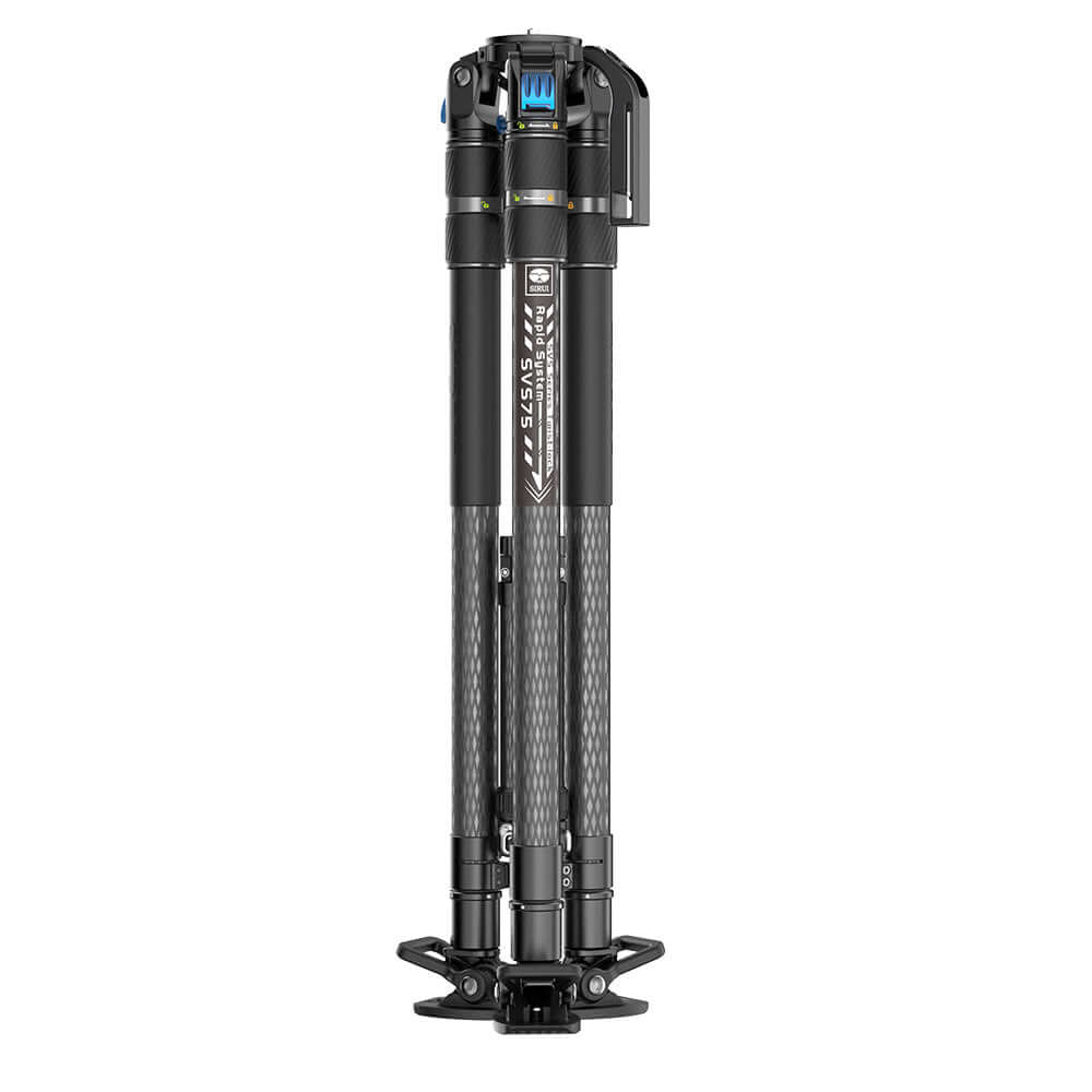 SIRUI SVS75 Rapid System One-Step Height Adjustment Video Tripod 7