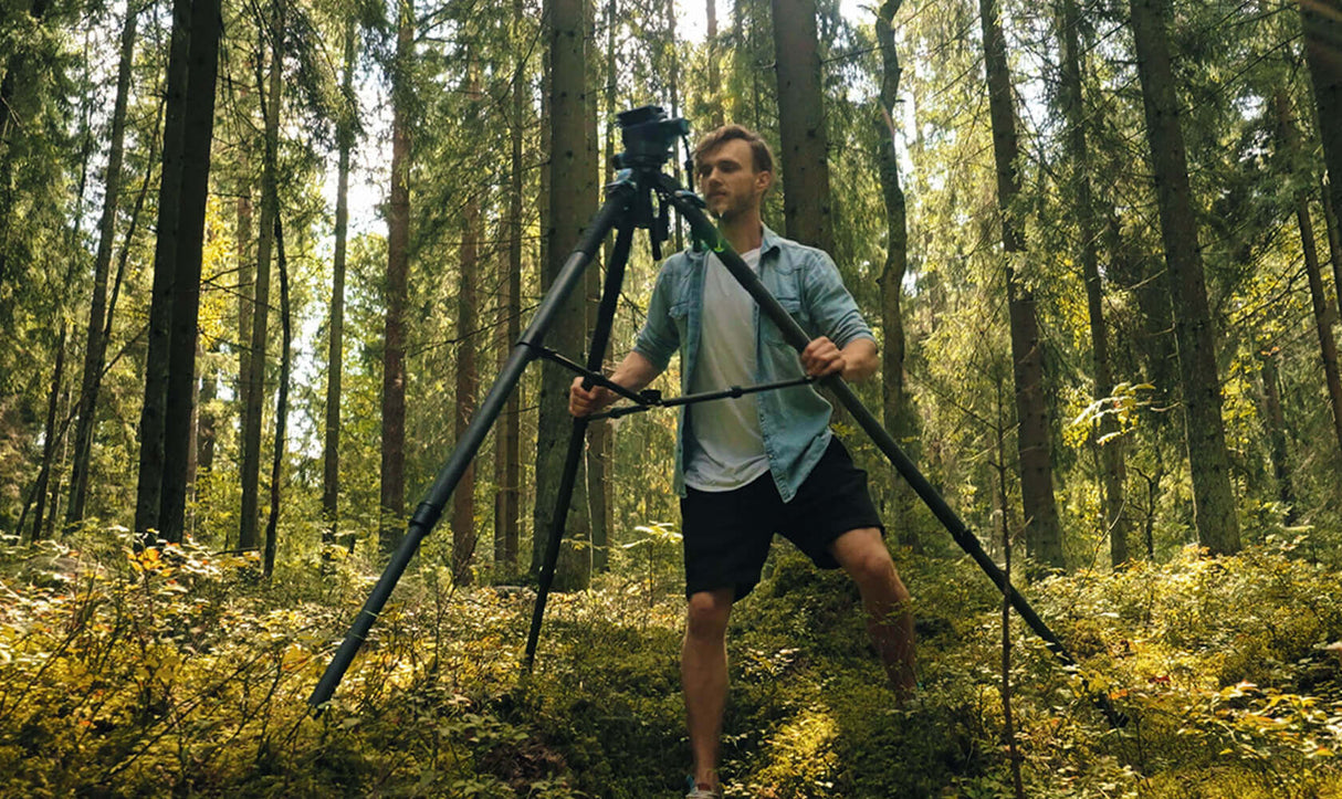 SIRUI SVT75 One-Step Height Adjustment Video Tripod