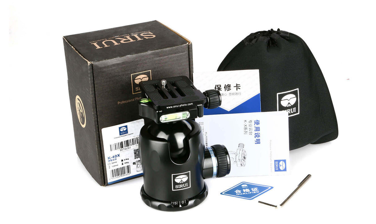 SIRUI K-40X Aluminium Tripod Head KX-Series 5