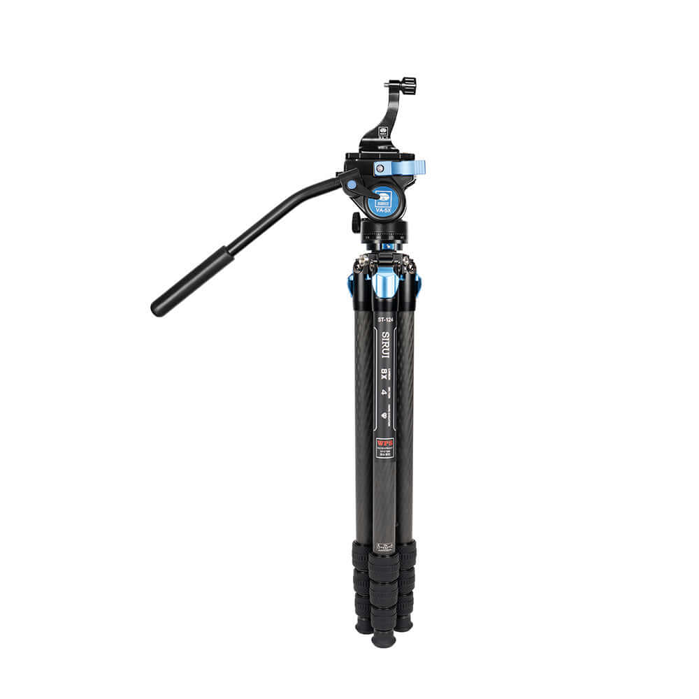 SIRUI ST-124+VA-5X Waterproof Carbon Fiber Tripod Kit With Binocular Tripod Adapter 2