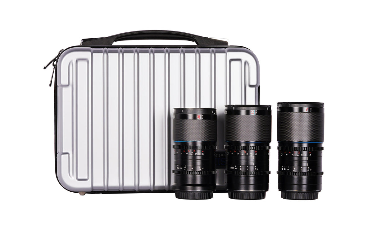 Saturn 50/75 mm Vollrahmen Carbonfaser anamorphes Objektiv