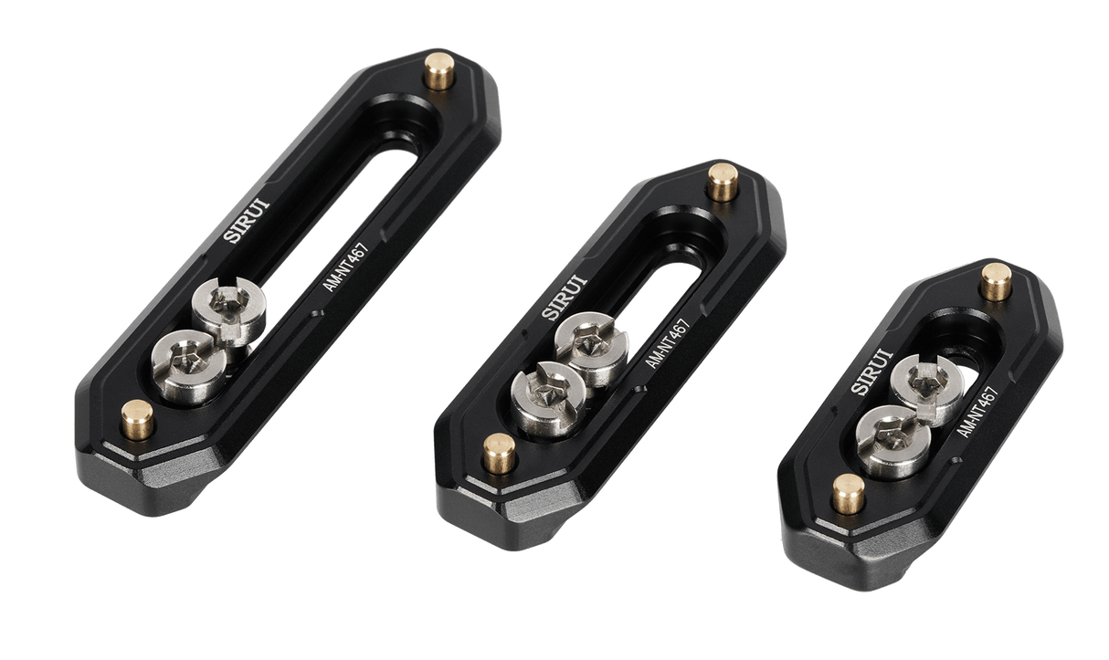 SIRUI 3-Sized NATO Rail Set Designed for NATO Clamp Accessories AM-NT467