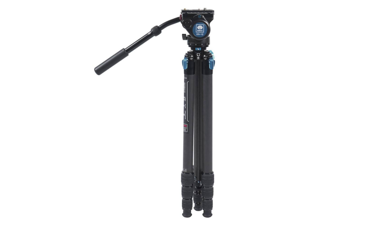 SIRUI ST-224+VH-10 Carbon Fiber Video Tripod Kit