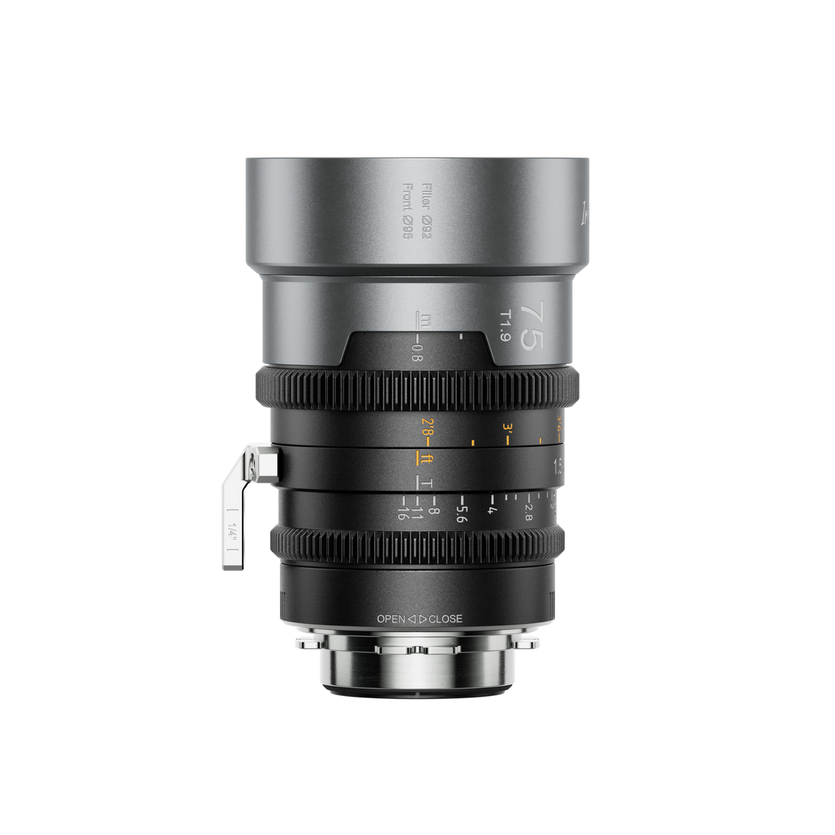 SIRUI IronStar 75/100/135mm T1.9 1.5x Full-Frame Anamorphic Cine Lens
