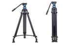 SIRUI AM-25S Aluminum Video Tripod with 360 Degree Fluid Head 2
