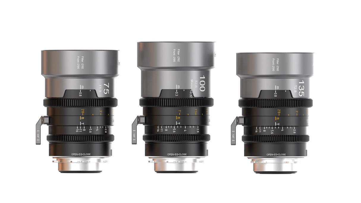 SIRUI IronStar 35/45/60mm T1.9 1.5x Full-Frame Anamorphic Cine Lens
