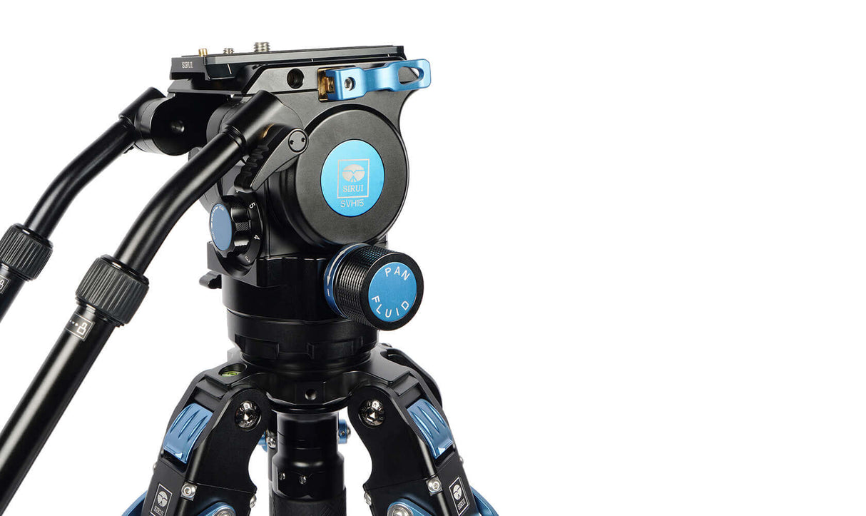 SIRUI SVT75 One-Step Height Adjustment Video Tripod