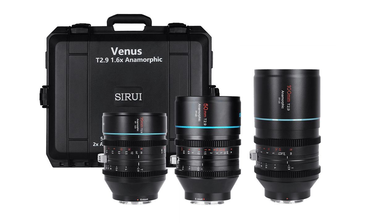 SIRUI Venus 35mm /100mm 1.6x Full-Frame Anamorphic Lenses 9