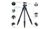 SIRUI AM-225 Carbon Fiber Small Tripod with B-00K Ball Head 4