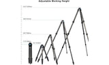 SIRUI AM-254 Carbon Fiber 4-Section Medium Camera Tripod Leg 10