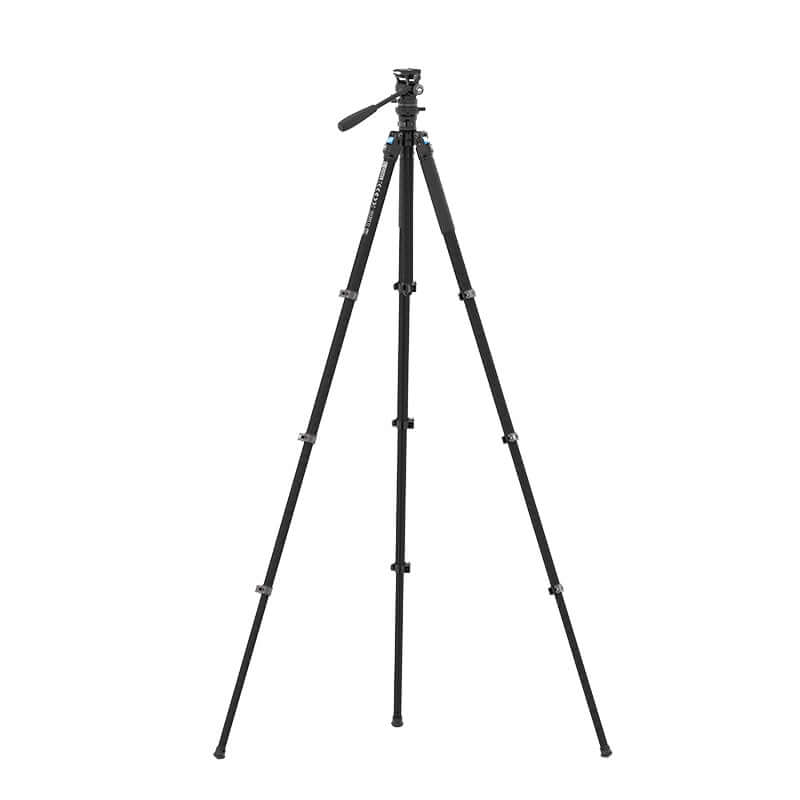 SIRUI L-Series One-hand Control Mini Flip Lock Carbon Fiber Tripod Kit 6
