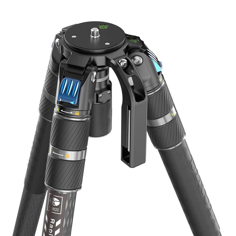 SIRUI SVS75 Rapid System One-Step Height Adjustment Video Tripod 8