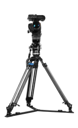SIRUI SQ75 Rapid System Heavy Duty Carbon Fiber Video Tripod Kit With VHS-10 Professional Fluid Head