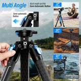 SIRUI AM-124 Carbon Fiber Tripod with AM-5VX Fluid Head 7
