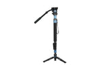P-424FL/FS Carbon Fiber Monopod with Fluid Head VH-10 1