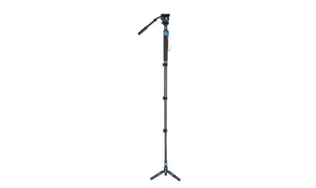 P-424FL/FS Carbon Fiber Monopod with Fluid Head VH-10 2
