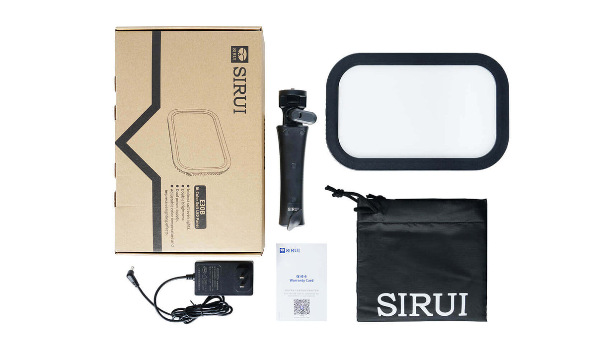 SIRUI Ultra Slim LED Video Panel Light E30B 2