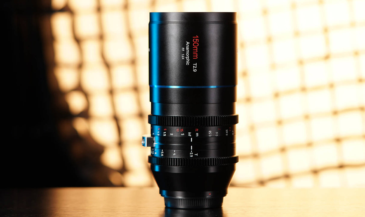 SIRUI Venus 150mm T2.9 1.6x Full-Frame Anamorphic Lens