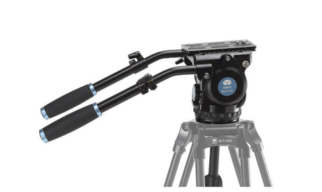 SIRUI BCH-30 Fluid Video head for BCT Tripods, 100mm half ball