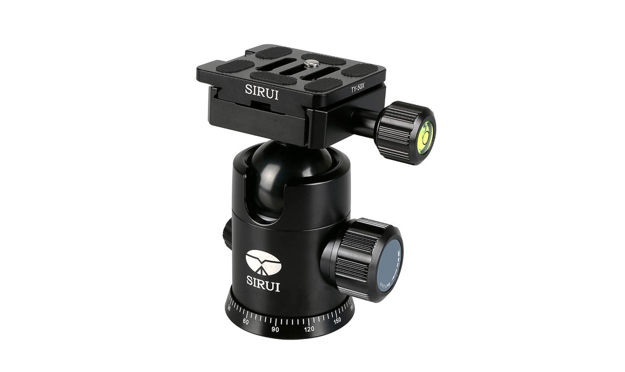 SIRUI AM-02G Ball Head with Quick Release Plate Safety Lock System