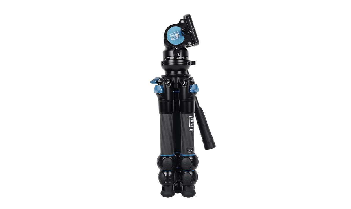 SIRUI Steel Series Lightweight Video Tripods Kit AM-223L+AT-10