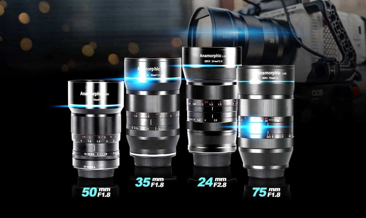 SIRUI 1.33x S35 Series Anamorphic Lens