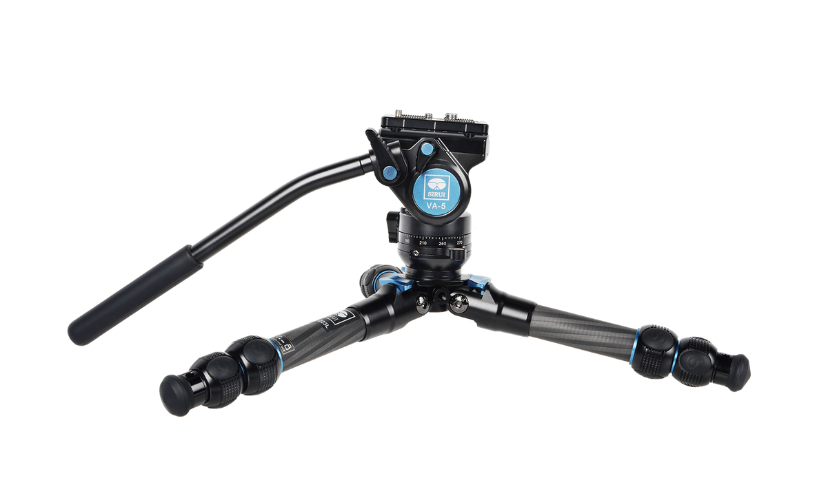 SIRUI Steel Series Video Fluid Tripods Kit AM-223L+VA-5