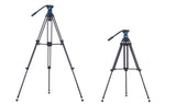 SIRUI AM-15S Aluminum Video Tripod with 360 Degree Fluid Head