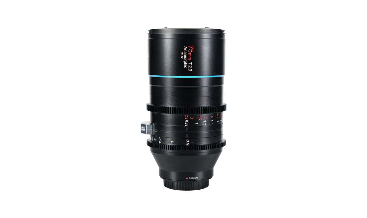 SIRUI Venus 75mm T2.9 1.6x Full-Frame Anamorphic Lens