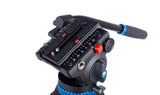 SIRUI AM-15S Aluminum Video Tripod with 360 Degree Fluid Head