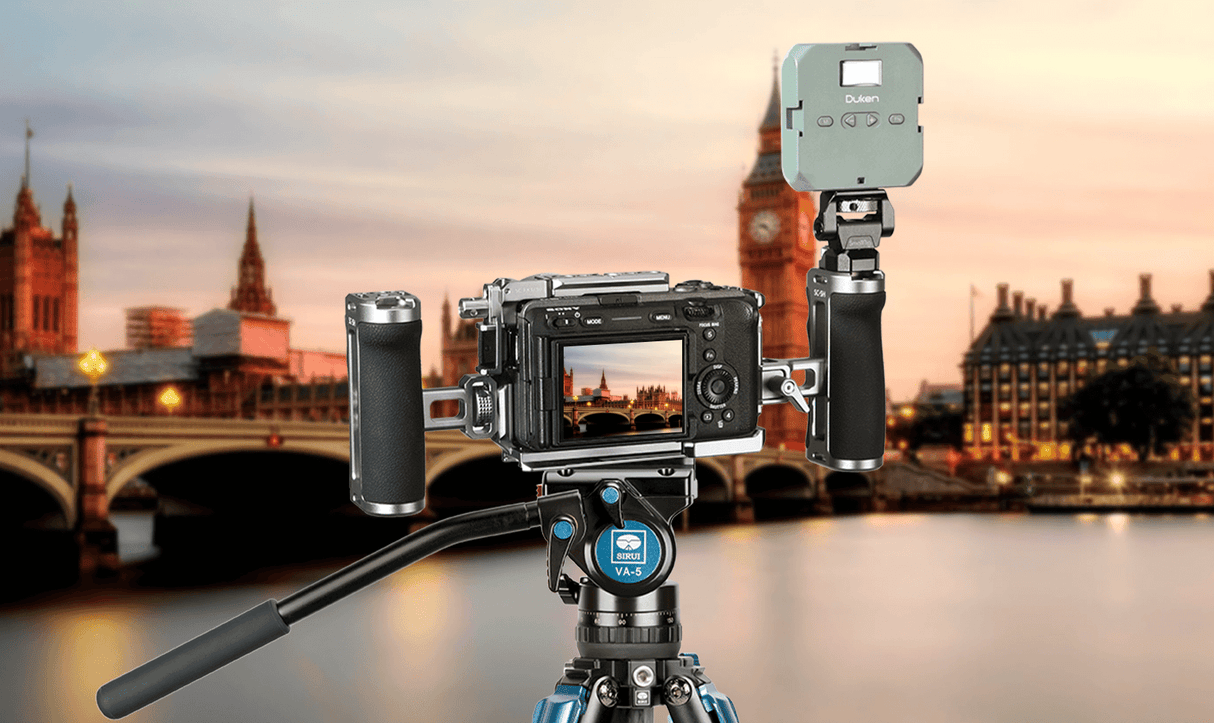 SIRUI Camera Cage Side Handle SC-SH with NATO and ARRI Installation Options