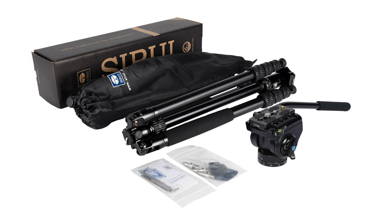 SIRUI Carbon Fiber/ Aluminum Traveler Tripod with VA-5 Traveler VA VC