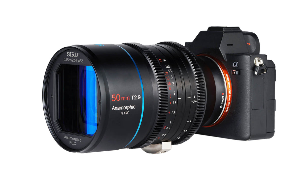 SIRUI Venus 50mm T2.9 1.6x Full-Frame Anamorphic Lens