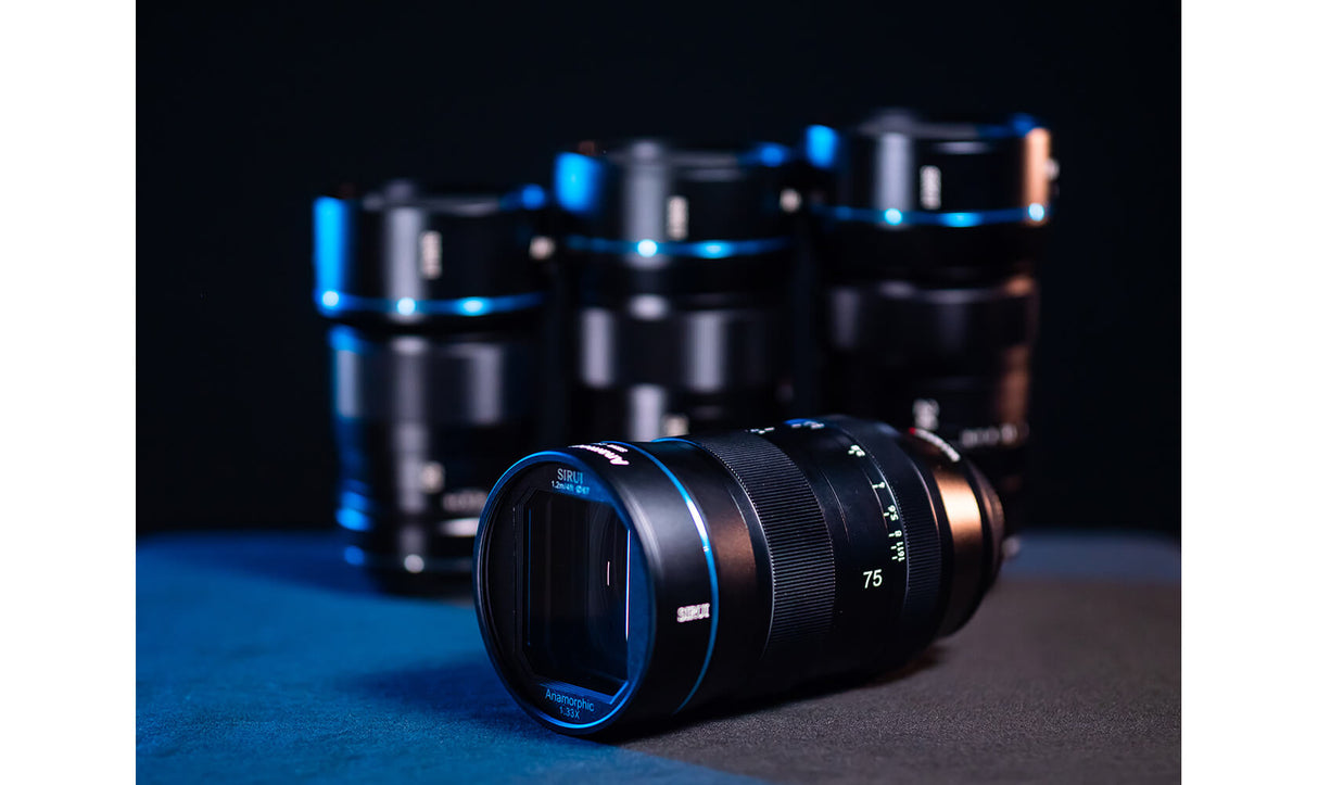 SIRUI 75mm F1.8 1.33X APS-C Anamorphic Lens